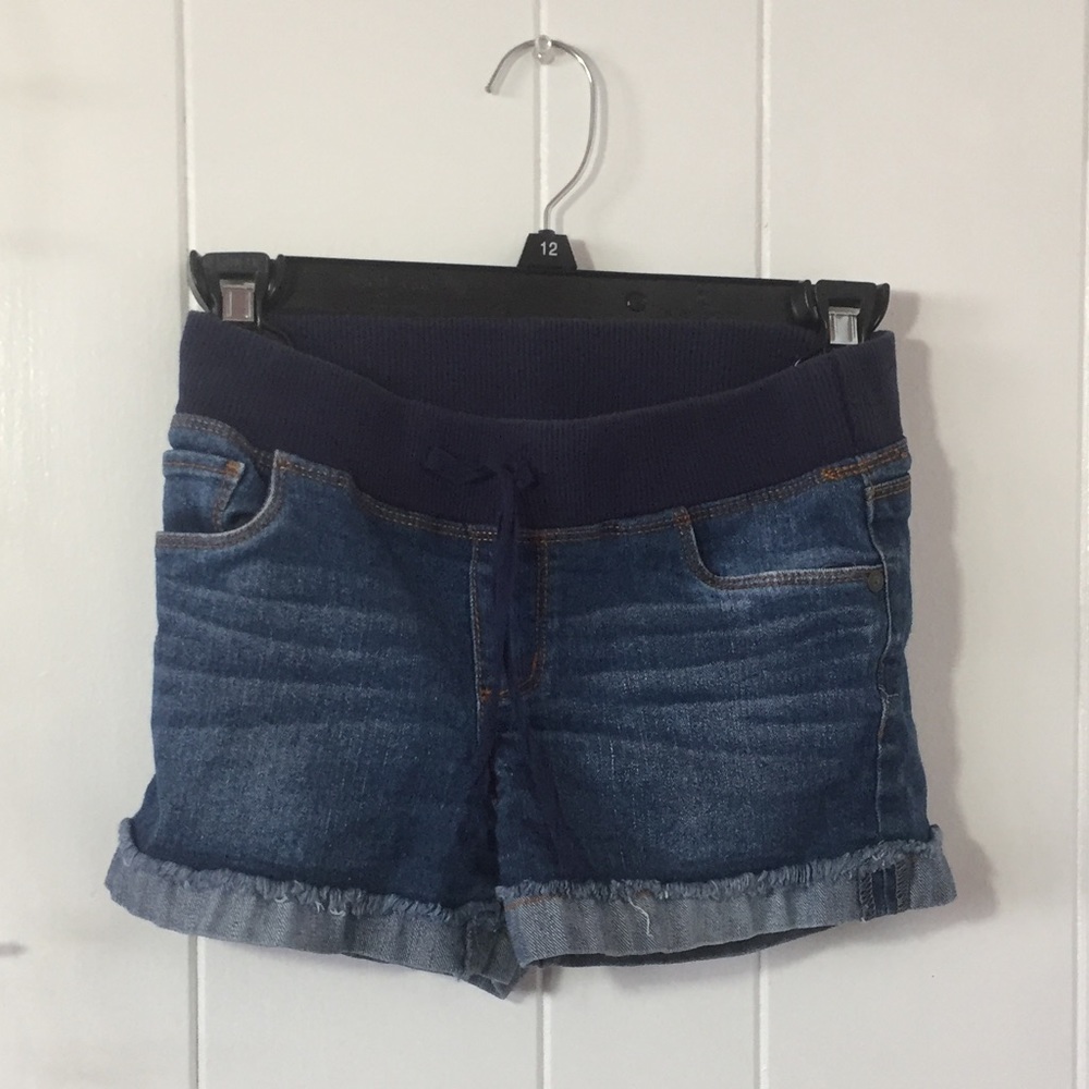 Justice denim shorts